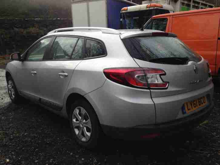 2012 RENAULT MEGANE EXPRESSION DCI ECO SILVER NO RUNNER SPARES OR REPAIR
