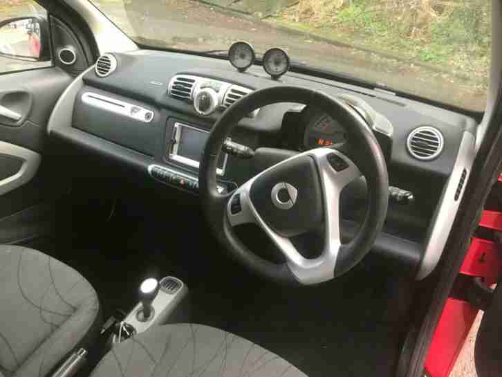 2012 Red Smart fortwo 1.0 with under 17,000 Miles Fully Loaded
