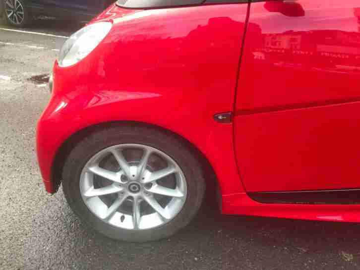 2012 Red Smart fortwo 1.0 with under 17,000 Miles Fully Loaded