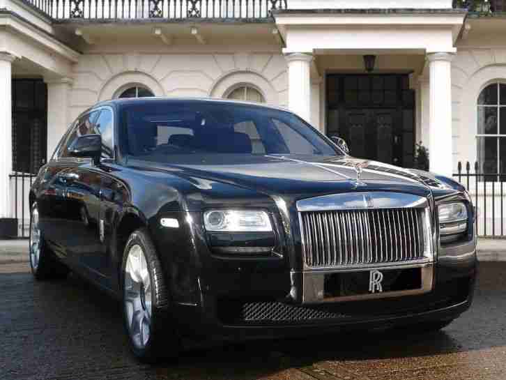 2012 Rolls-Royce Ghost EWB 2012/12 Petrol Black Automatic