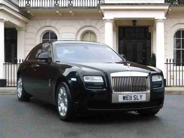 2012 Rolls-Royce Ghost EWB 2012/62 Petrol Black Tiptronic
