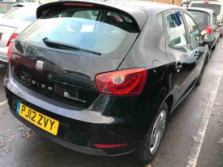 2012 SEAT IBIZA 1.2 TDI CR 5 DOOR ECOMOTIVE - 2F/OWNRS, 4 STAMPS, AIRCON