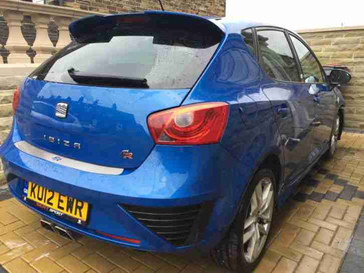 2012 SEAT IBIZA FR CR TDI CUPRA R BLUE 140 BHP DAMAGED REPAIRABLE SALVAGE**RARE*