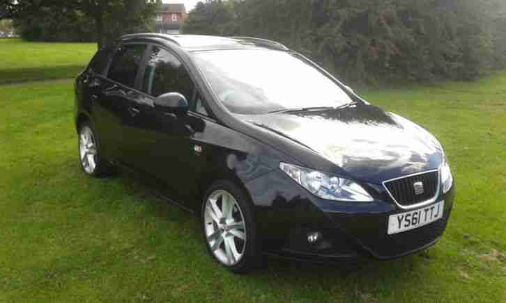 2012 SEAT IBIZA SPORTRIDER TSI BLACK ESTATE 1200 PETROL