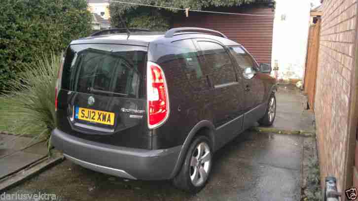 2012 SKODA ROOMSTER SCOUT TSI 105 S-AUTOMATIC / DAMAGED REPAIRABLE SALVAGE