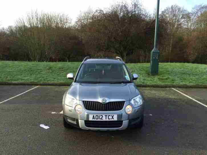 2012 SKODA YETI URBAN TDI CR GREY MINOR DAMAGED REPAIRED TOUCH SAT NAV LOW MILES