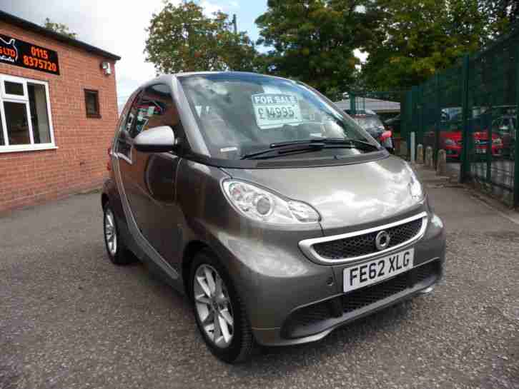 2012 SMART FORTWO PASSION MHD AUTO GREY ~LOW MILES~