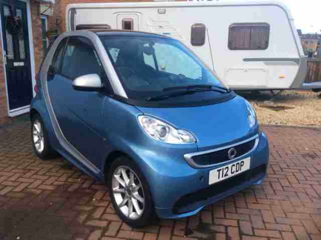 2012 SMART FORTWO PASSION MHD AUTO SILVER