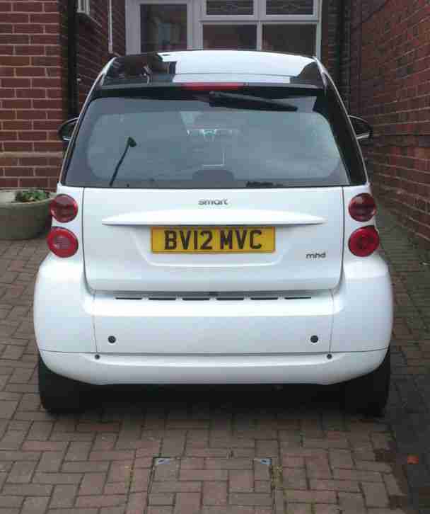 2012 SMART FORTWO PASSION MHD AUTO WHITE-ONE OWNER-ONLY 17K MILES-FREE TAX