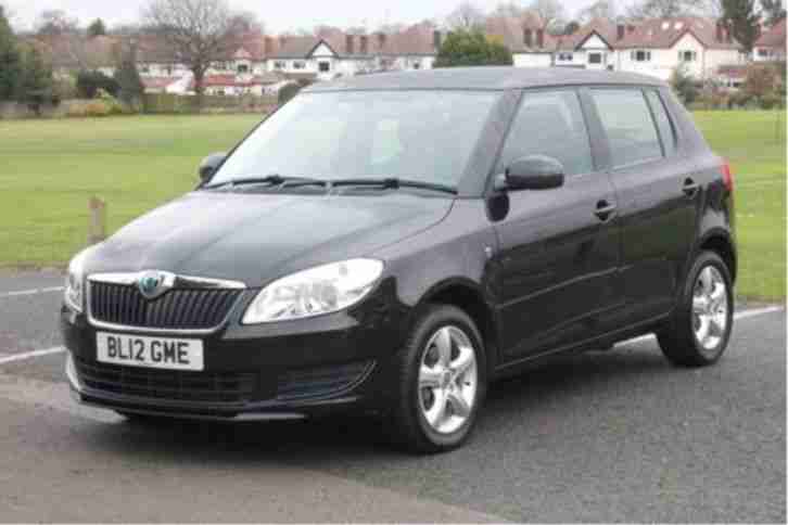 2012 Skoda Fabia 1.2 70 BHP SE Petrol Black Manual