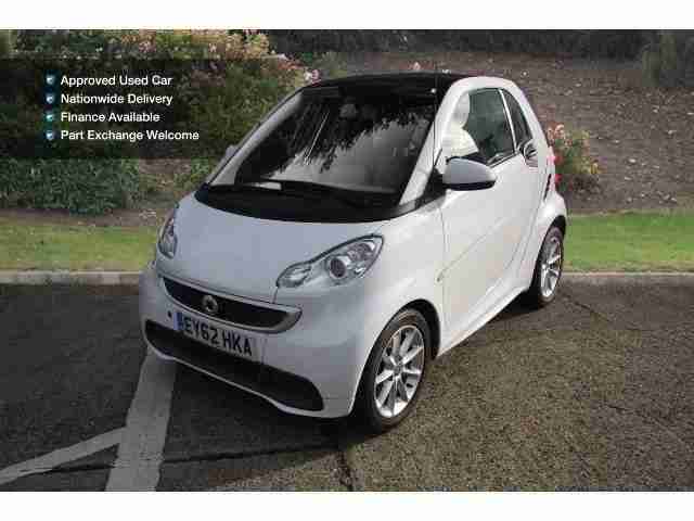 2012 Fortwo Coupe Passion Mhd 2Dr