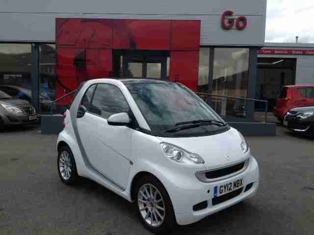 2012 Fortwo Passion Auto Automatic