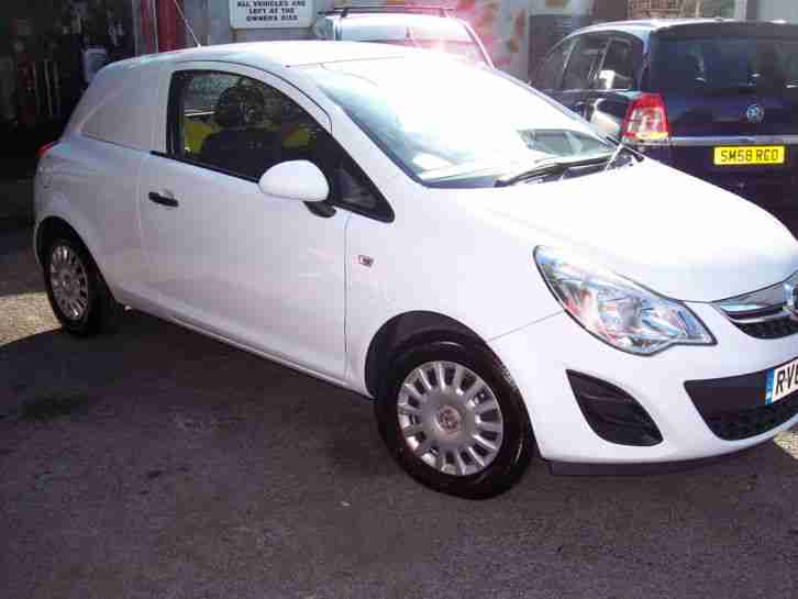 2012 VAUXHALL CORSA CDTI ECOFLEX VAN , FULL MOT , JUST SERVICED , VERY NICE