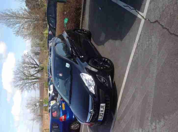 2012 VAUXHALL CORSA LIMITED EDITION BLACK