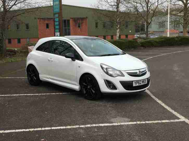2012 VAUXHALL CORSA LIMITED EDITION CDTI EFLEX WHITE