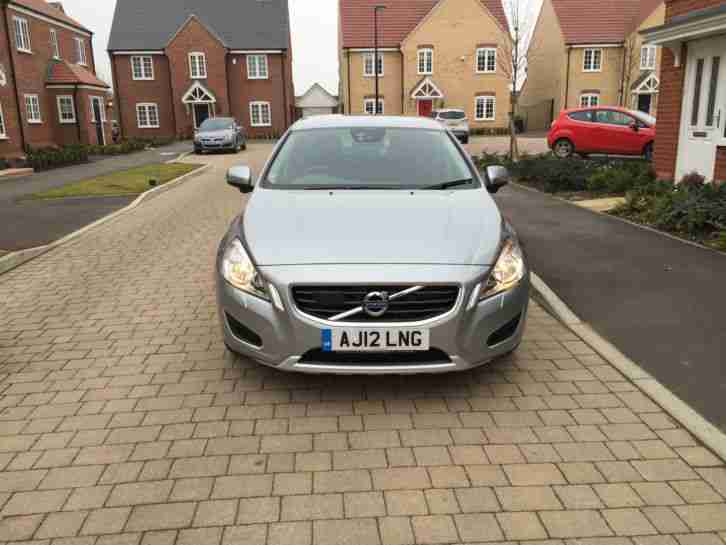 2012 VOLVO S60 D2 SE NAV INSCRIPTION SILVER, 24400 MILES