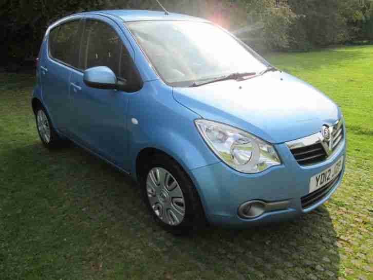2012 Vauxhall Agila 1.2 VVT ecoFLEX S 5dr 5 door Hatchback