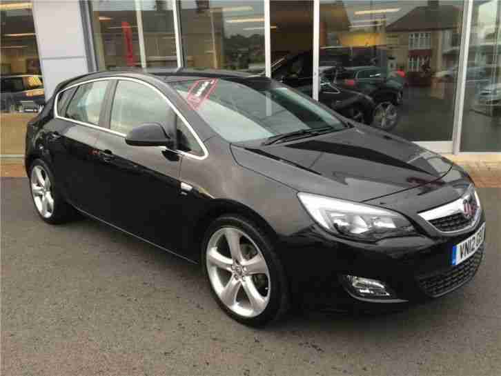 2012 Vauxhall Astra SRi VVT Petrol Black Manual