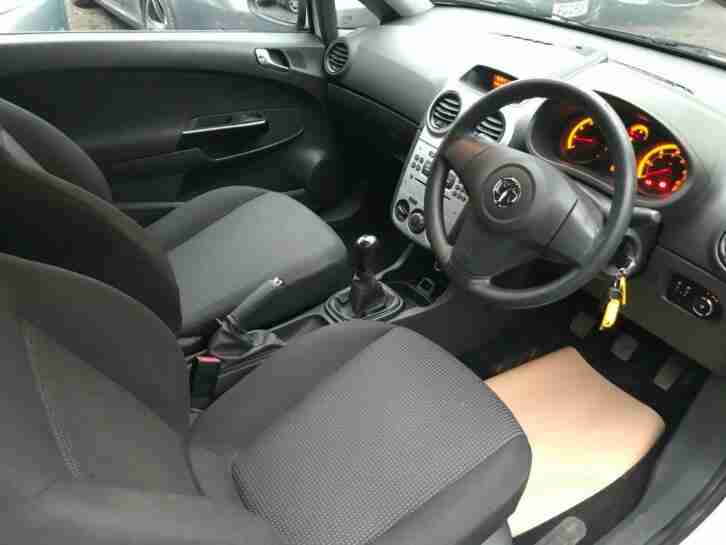 2012 Vauxhall Corsa 1.0 ecoFLEX S 3dr HATCHBACK Petrol Manual