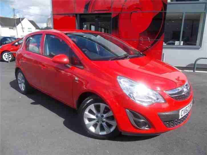 2012 Vauxhall Corsa ACTIVE AC Petrol Red