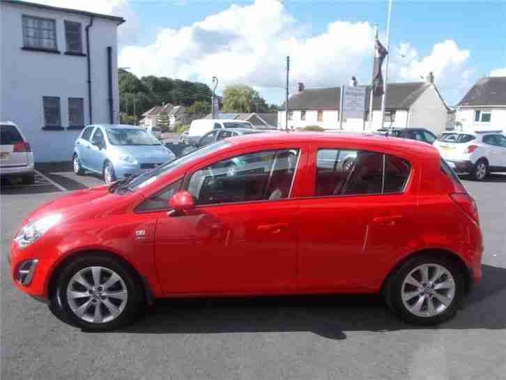 2012 Vauxhall Corsa ACTIVE AC Petrol Red Manual
