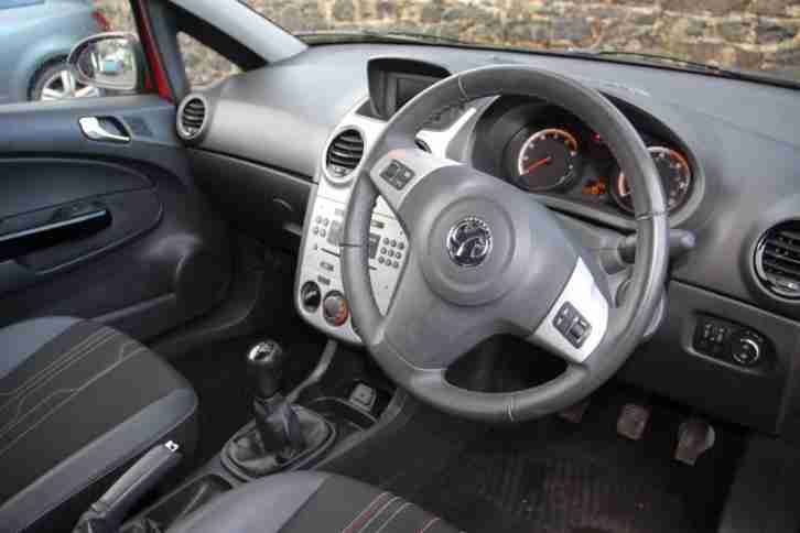 2012 Vauxhall Corsa ACTIVE ECOFLEX Petrol Red Manual
