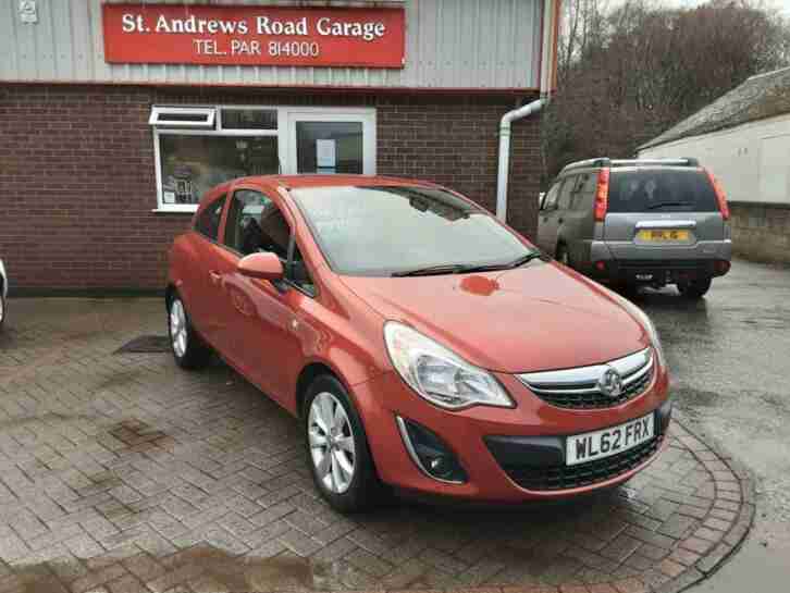 2012 Vauxhall Corsa Active 1.2 Hatchback Petrol Manual