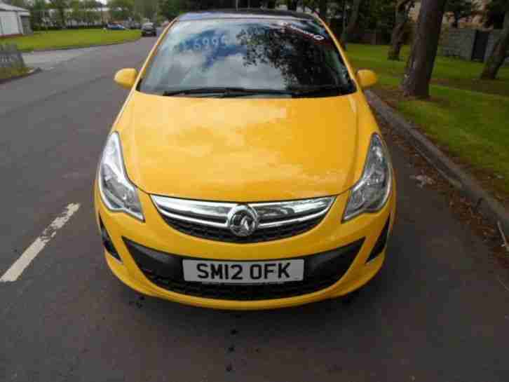 2012 Vauxhall Corsa LIMITED EDITION Petrol