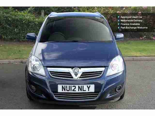 2012 Vauxhall Zafira 1.8I Exclusiv 5Dr Petrol