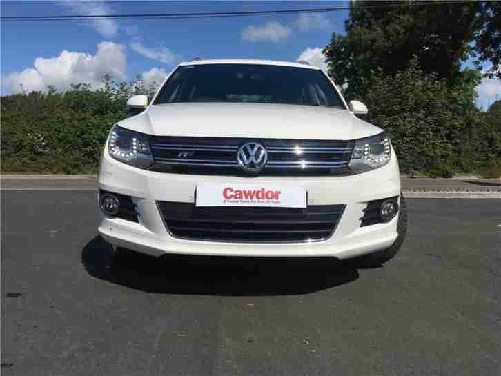 2012 Volkswagen Tiguan 2.0 TDi BlueMotion Tech R Line 5dr Diesel white Manual