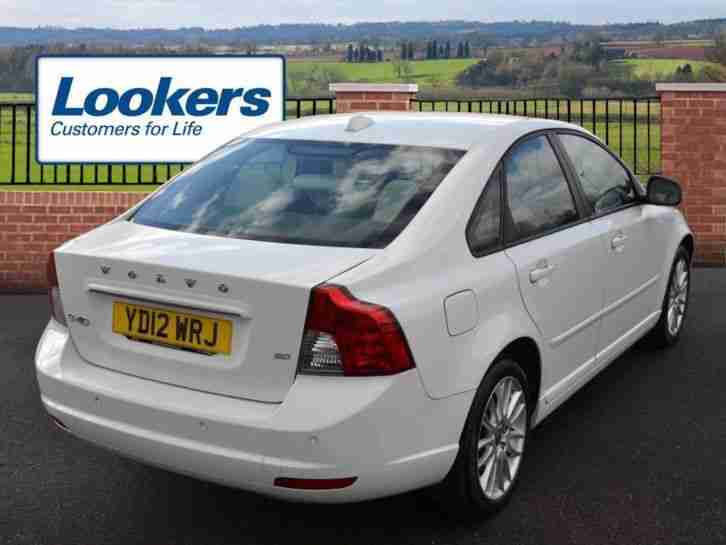 2012 Volvo S40 2.0 SE Lux Edition 4dr Petrol White Manual