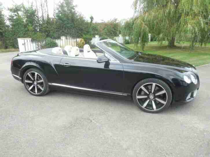 2012 BENTLEY CONTIENTAL GTC MULLINER W12 2 OWNERS ONLY