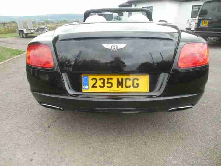 2012 BENTLEY CONTIENTAL GTC MULLINER W12 2 OWNERS ONLY