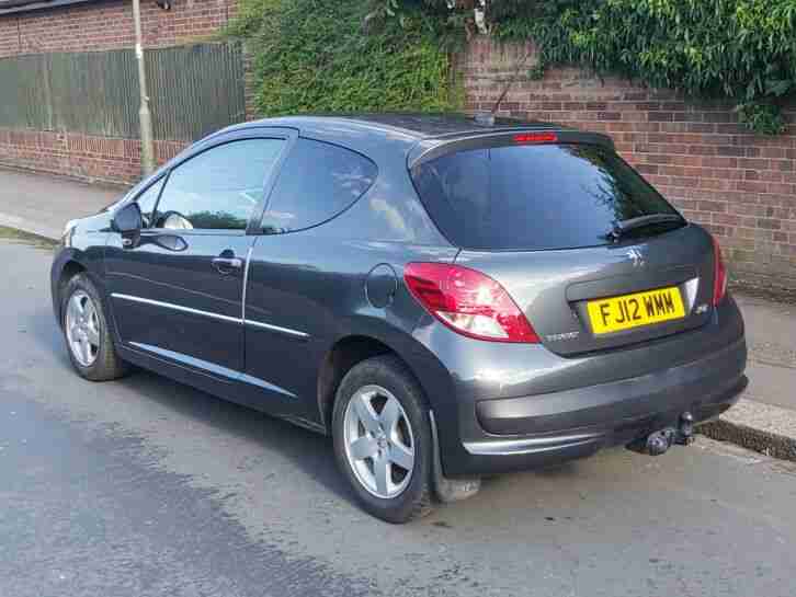 2012 Peugeot 207 1.4 Sportium 5 speed manual 3 door hatch back 57500 miles