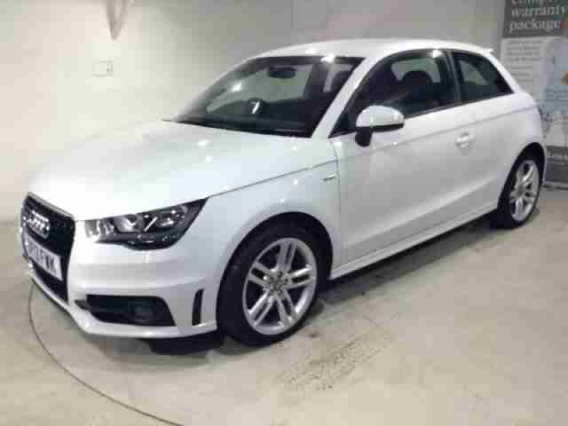 2013 13 AUDI A1 1.6 TDI S LINE 3D 105 BHP DIESEL