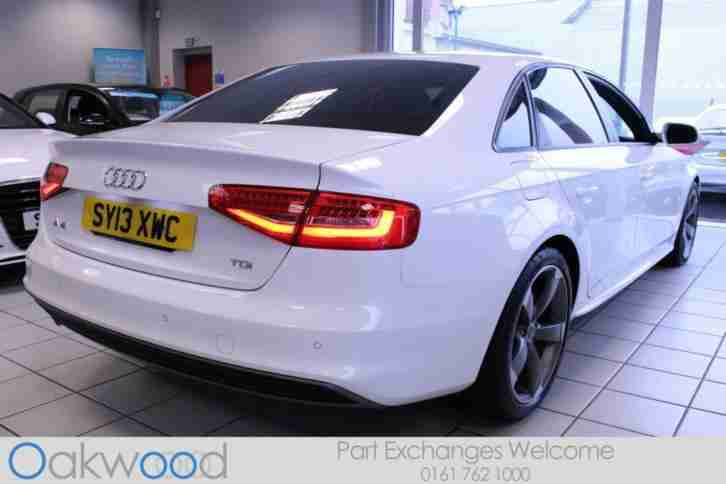 2013 13 AUDI A4 2.0 TDI S LINE BLACK EDITION 4D 174 BHP DIESEL