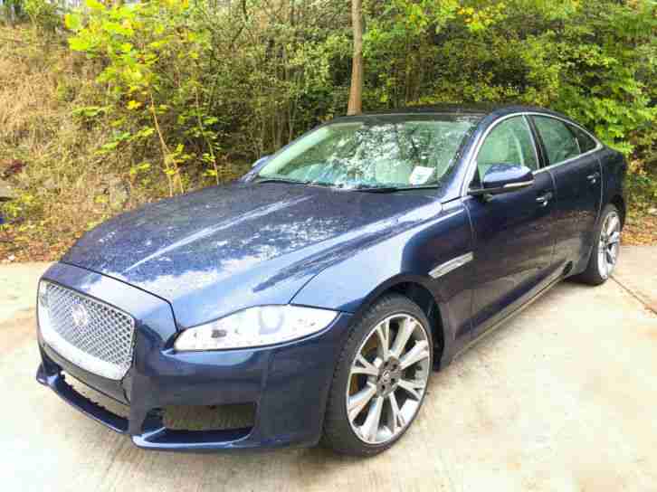 2013 13 JAGUAR XJ PORTFOLIO 3.0 V6 SUPERCHARGED AUTO DAMAGED REPAIRABLE SALVAGE
