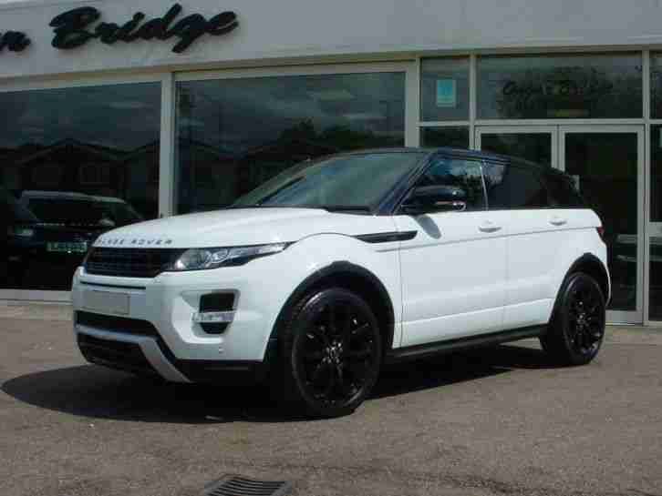 2013 13 Land Rover Range Rover Evoque 2.2 SD4 Dynamic LUX 5dr Auto, White, 23k