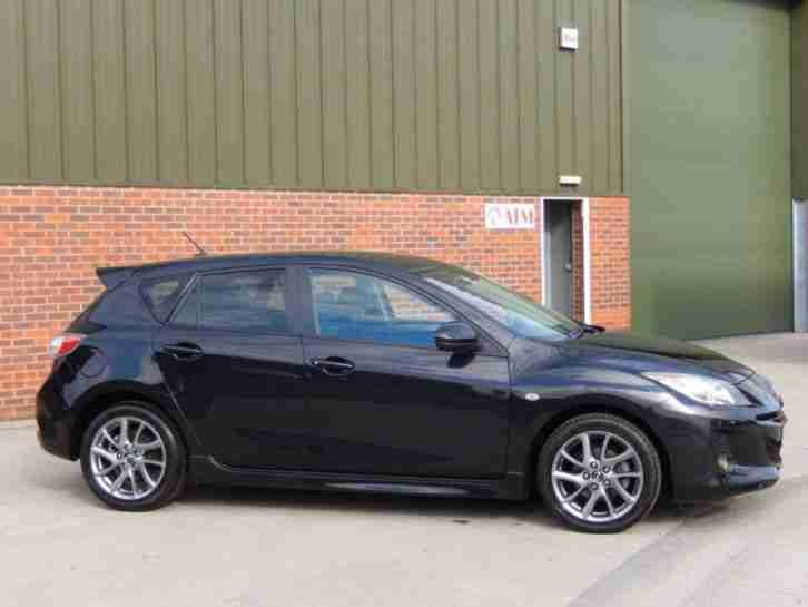 2013 13 MAZDA 3 1.6 D VENTURE EDITION 5D 113 BHP DIESEL BLACK