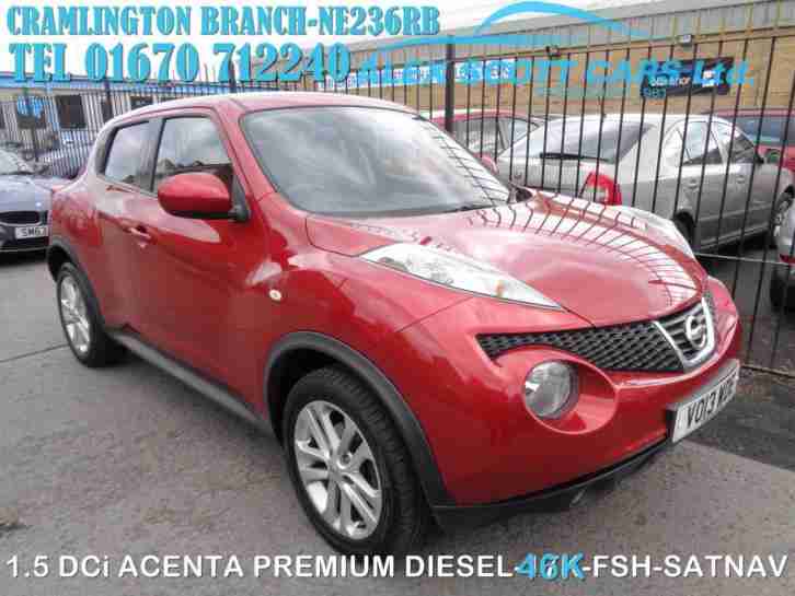 2013 13 Nissan Juke 1.5dCi ( 110ps ) Acenta Premium for sale in AYRSHIRE