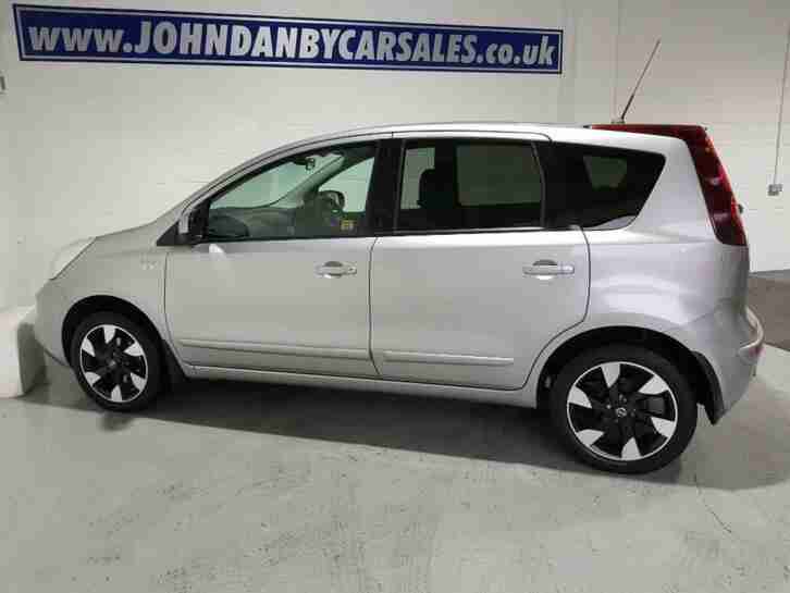 2013 13 Nissan Note 1.4 16v N-TEC + 5 Door Silver LOW MILEAGE