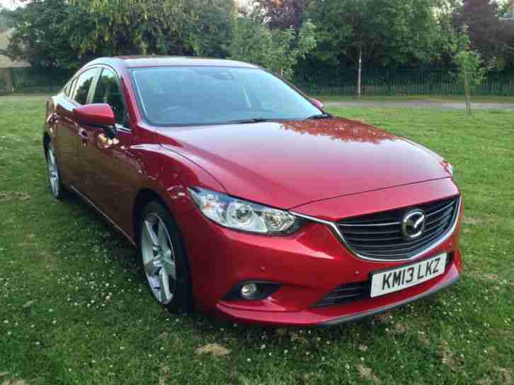 2013 13 REG MAZDA 6 SE L NAV DIESEL AUTO RED DAMAGED REPAIRED IN DAILY USE