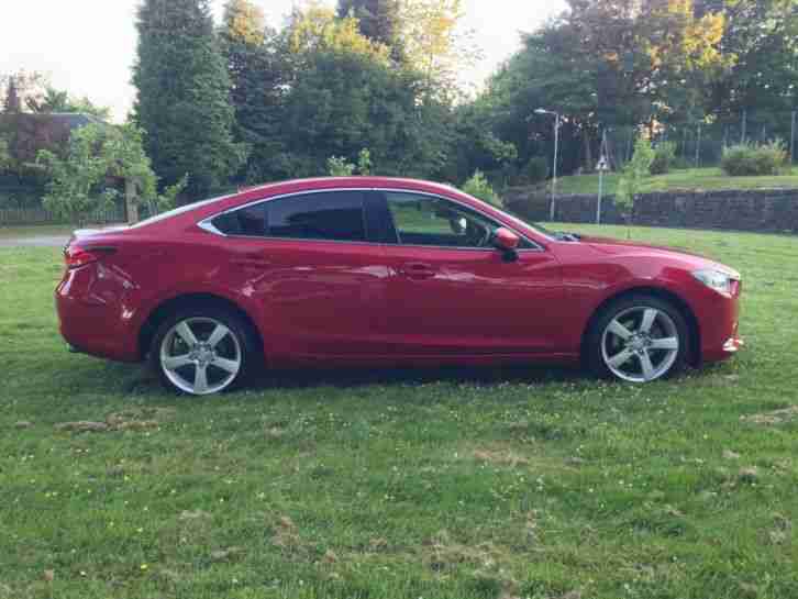 2013 13 REG MAZDA 6 SE-L NAV DIESEL AUTO RED DAMAGED REPAIRED IN DAILY USE