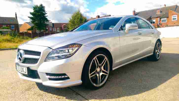 2013 13 REG MERCEDES BENZ CLS SPORTS AMG PLUS NEWSHAPE DAMAGED REPAIRED SALVAGE