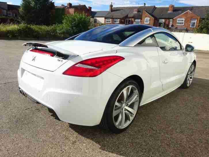 2013 13 REG PEUGEOT RCZ 2.0HDi TURBO DIESEL GT SPORT COUPE WHITE DAMAGED SALVAGE