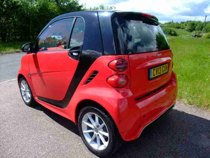 2013 13 REG Smart fortwo 1.0 mhd ( 71bhp ) Passion auto "ZERO ROAD TAX"