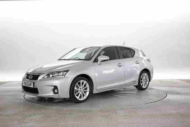 2013 (13 Reg) Lexus CT 200h 1.8 Luxury Satin Silver 5 STANDARD ELECTRICITY AUTOM