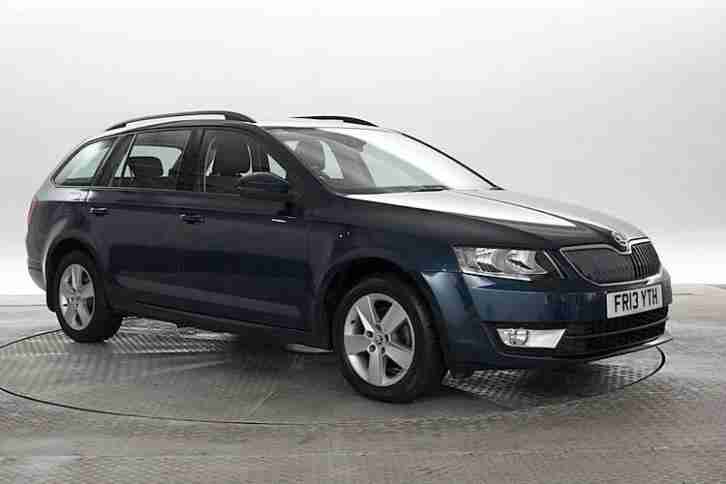 2013 (13 Reg) Skoda Octavia 1.6 TDi SE Met Turquoise ESTATE DIESEL MANUAL