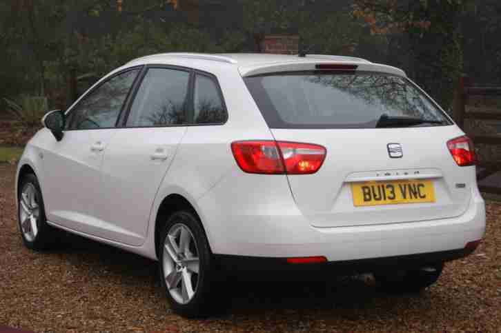 2013 13 SEAT IBIZA 1.4 TOCA 5D 85 BHP SAT NAV, 1 LADY OWNER, FULL SERV HISTORY