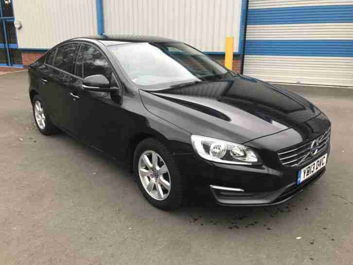 2013 13 VOLVO S60 BUSINESS EDITION D3 BLACK, Sat Nav, Climate Control, DHB Radio